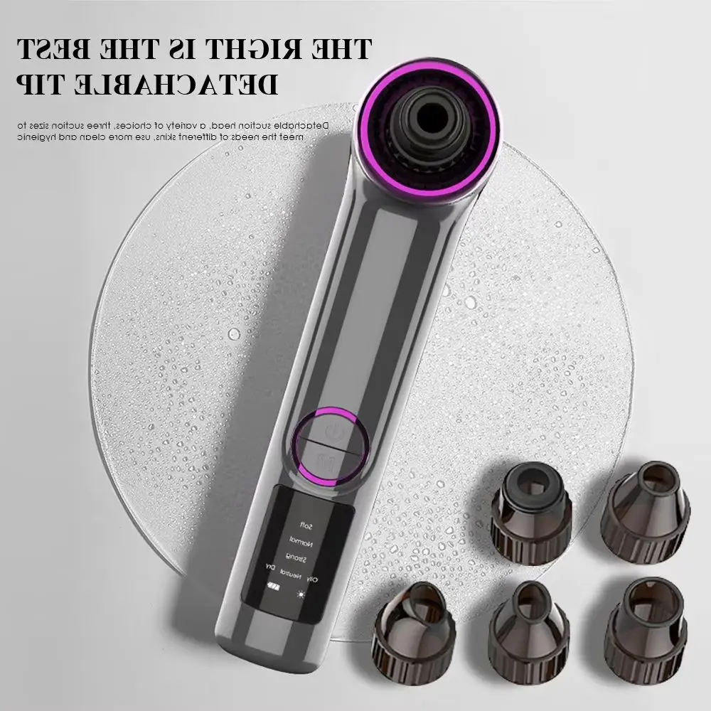 Electric Blackhead Remover Pore Cleaner Vacuum Suction Acne Remover Pimple Black Dot Removal Facial Cleaning Skin Care Tools