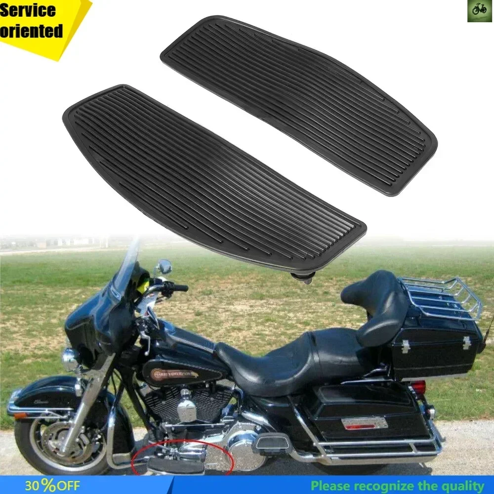 

Motorcycle Front Rubber Rider Insert Floorboard Kit Fits for Harley Touring Electra Glide Road King Glide Dyna Softail 1986-2023