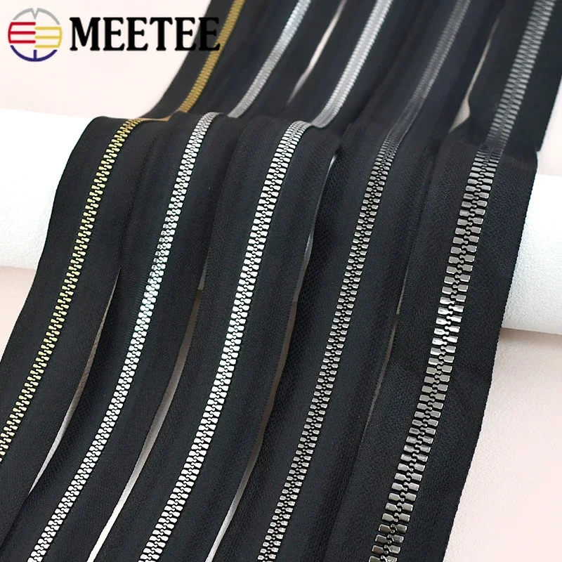 1-5M 3#5#8# 10# 15# Resin Zippers for Tent Extra Large Zipper Sewing Closures Zip Jacket Zips Coil Roll By The Meter Accessories