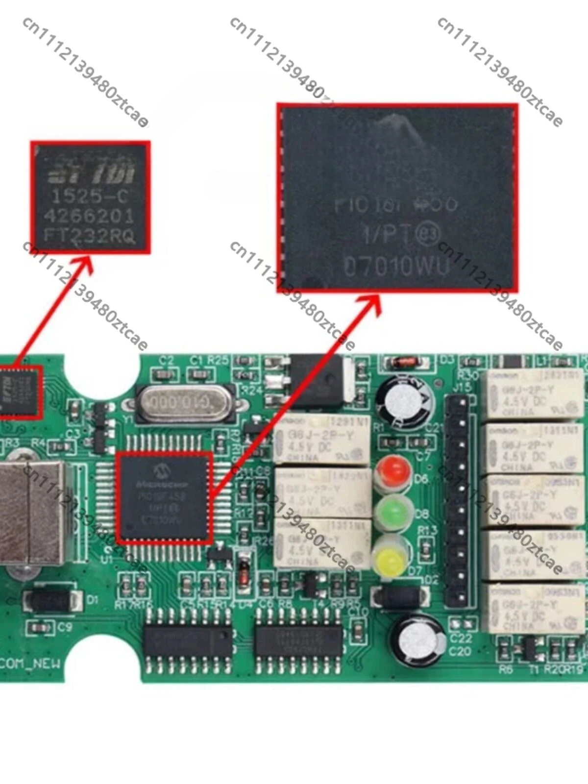CAN Bus Car Diagnostic Scanner With Chip Full System Fault Read Clear Vehicle Scan Tool