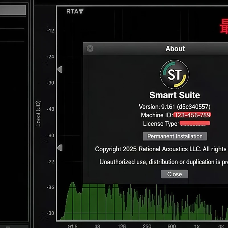 Smaart V9 Activation Code Online Update Win/Mac Remote Activation Audio Measurement License Stage Lighting