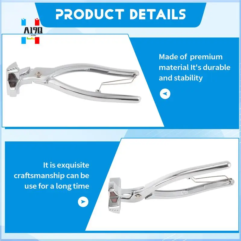 

A19Q-Chrome Canvas Stretching Pliers For Stretcher Bars Artist Framing Tool