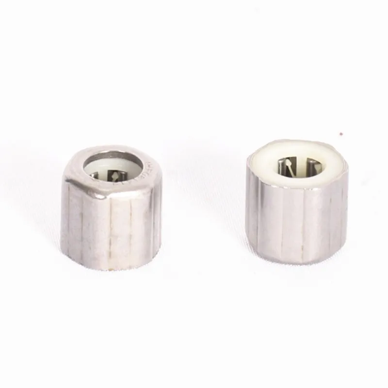 

5 шт. HF081412 односторонний игольчатый роликовый подшипник, внешнее кольцо, восьмиугольная, шестиугольная, гладкая, с накаткой поверхностью, 8x14x12 мм для плавного движения