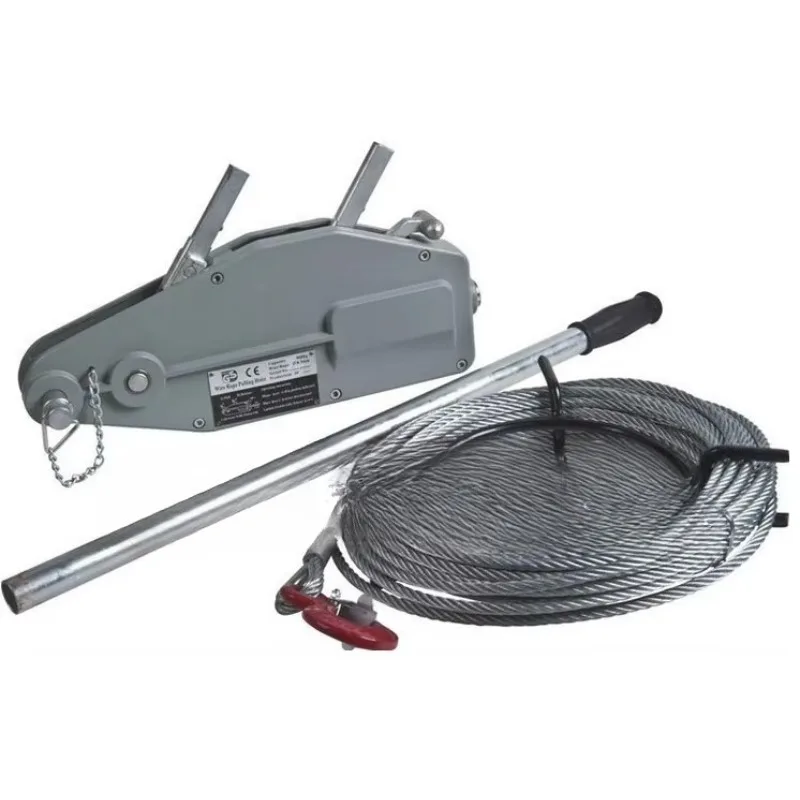 CE الصين الصانع سلك حبل رافعة رافعة ونش مع رافعة سحب كابل يدوي #6