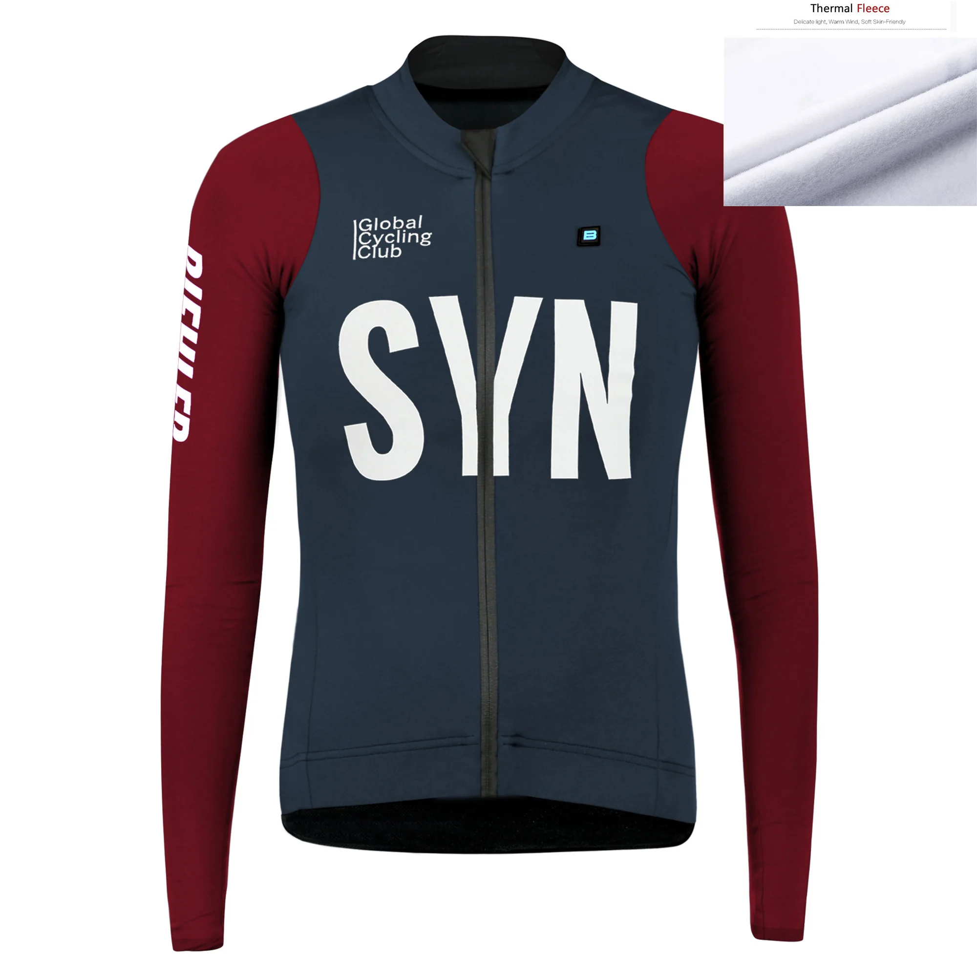 BIEHLE Winter Women's Team Road Cycling Jersey Thermal Fleece Comfortable Long Sleeve Mountain Racing Clothes Bicycle Warm Shirt