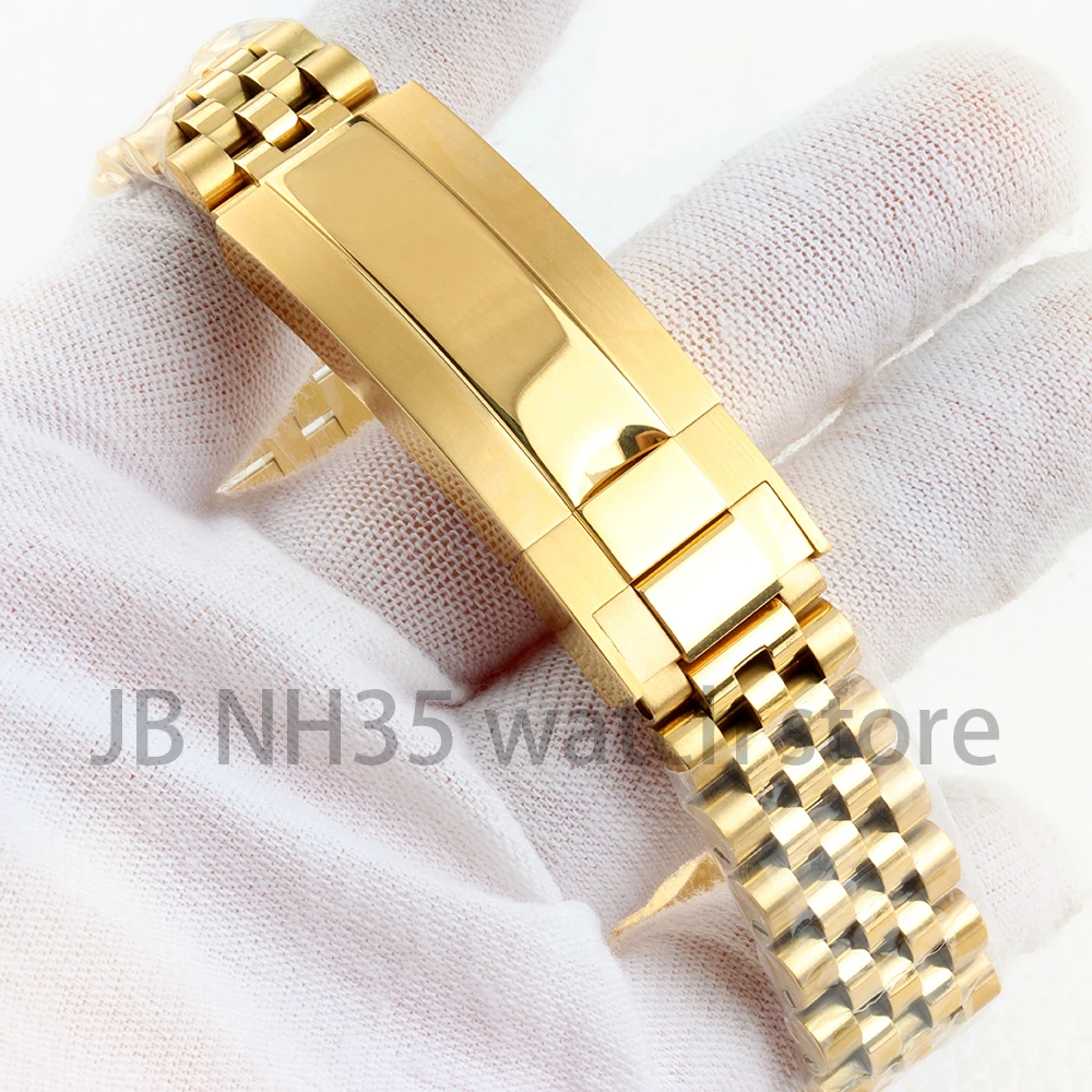 Watch Case 36mm/39mm Stainless Steel Sapphire Glass For Datejust NH35 NH36 Movement 28.5mm Dial Jubilee Strap Watch Accessories