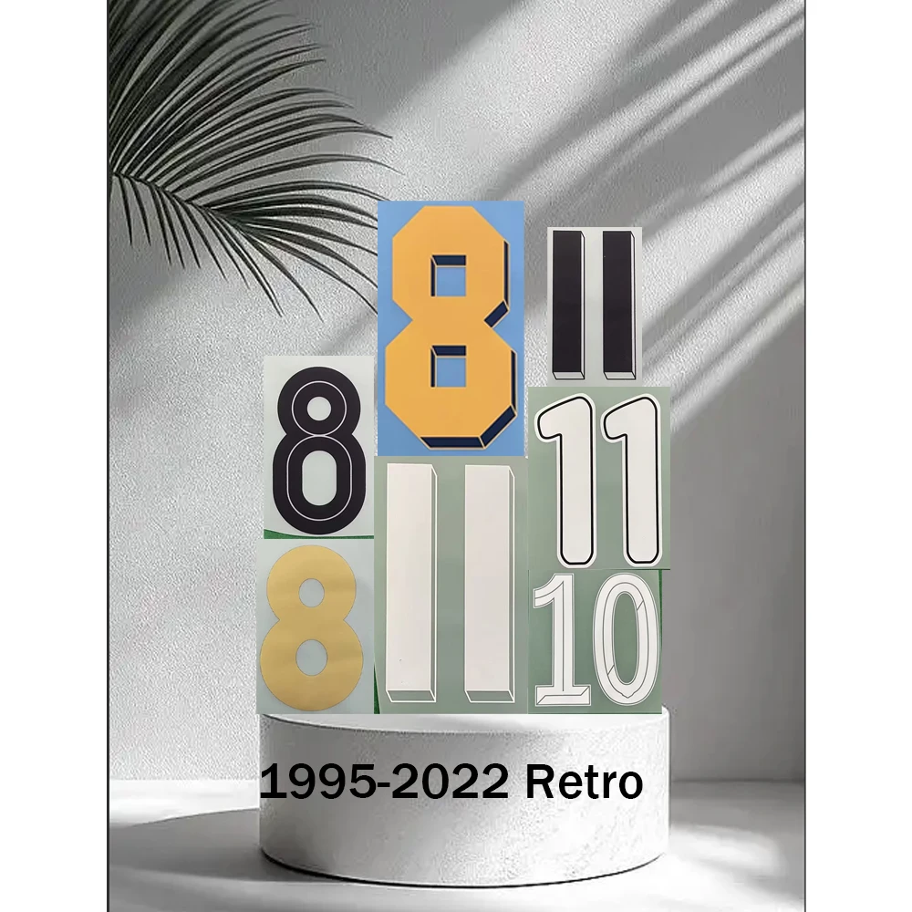 

Набор для нанесения имен и номеров на футбольную форму Che1sa Retro Nameset Printing Club 1995-2022, 2007, 2011. Набор для самостоятельного изготовления (DIY) с нашивками, высочайшее качество AAAA, ретро-стиль.