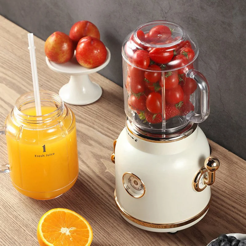 

【Hot】220 V Household New 600ml Electric Fruit Milk Shake Juicer Blender Food Processor Mixer Blender