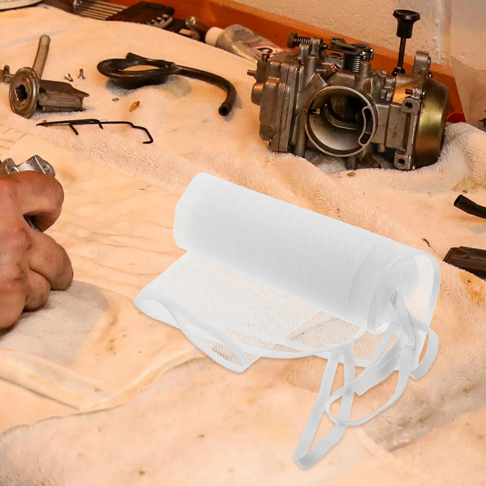 

Universal Car Grille Guard Cover Water Tank Protective Mesh Net Front Grill Shield Radiator Guard Mesh for Car Grill