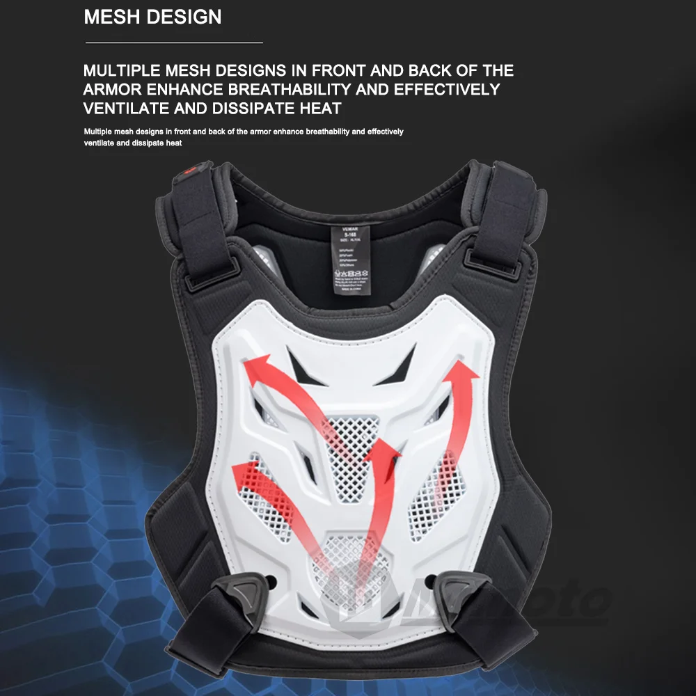 Four Season Motorcycle Armor Vest Professional Motocross Body Protection DH MTB Dirt Bike Chest Back Protectors Moto Equipment