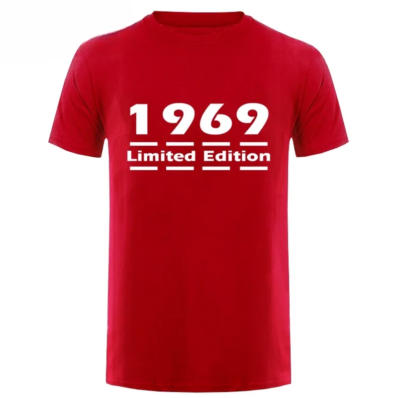 Men Limited Edition 1969 - Mens T-Shirt - 31 Colours - 50th Birthday - Present-Gift Print T Shirt Mens Hot Tops Tshirt vintage image 2