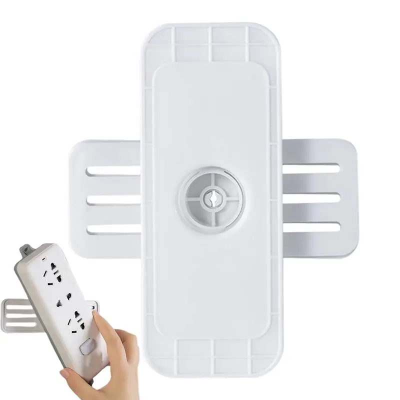

Socket Holder Non-slip Mobile Socket Holder Rotating Mounting Bracket Multifunctional Router Stand For Living Room Bedroom Study