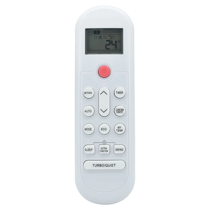 Air Conditioning Replacement Remote Control 001040455D Compatible For Mabe Units, User Friendly Design