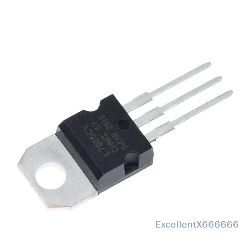 7805 Linear Voltage Regulator 1/5/10PCS 5V 1500mA Long Service Life for Industrial Small Circuit Maintenance