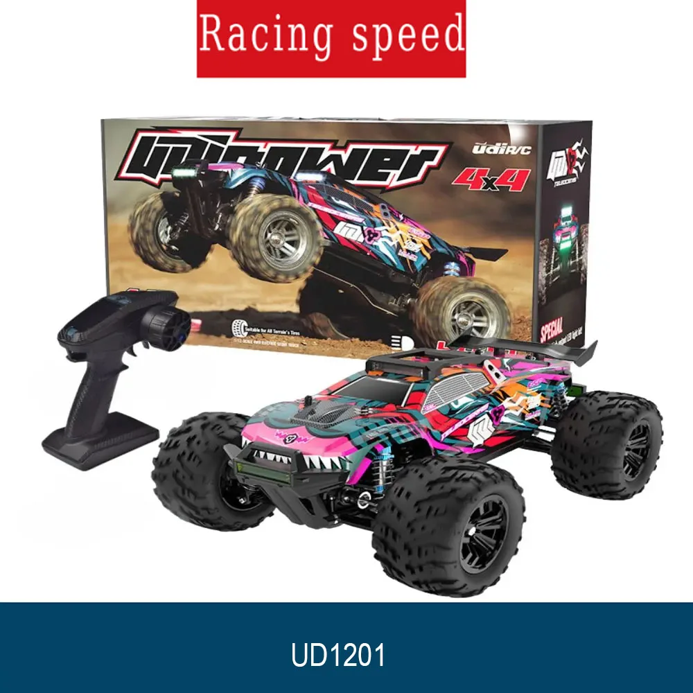 

UD12-PRO V3.0 1:12 Brushless RC Truck - 4WD High-Speed Desert Off-Road, 60A ESC, Metal Shock, 2.4Ghz