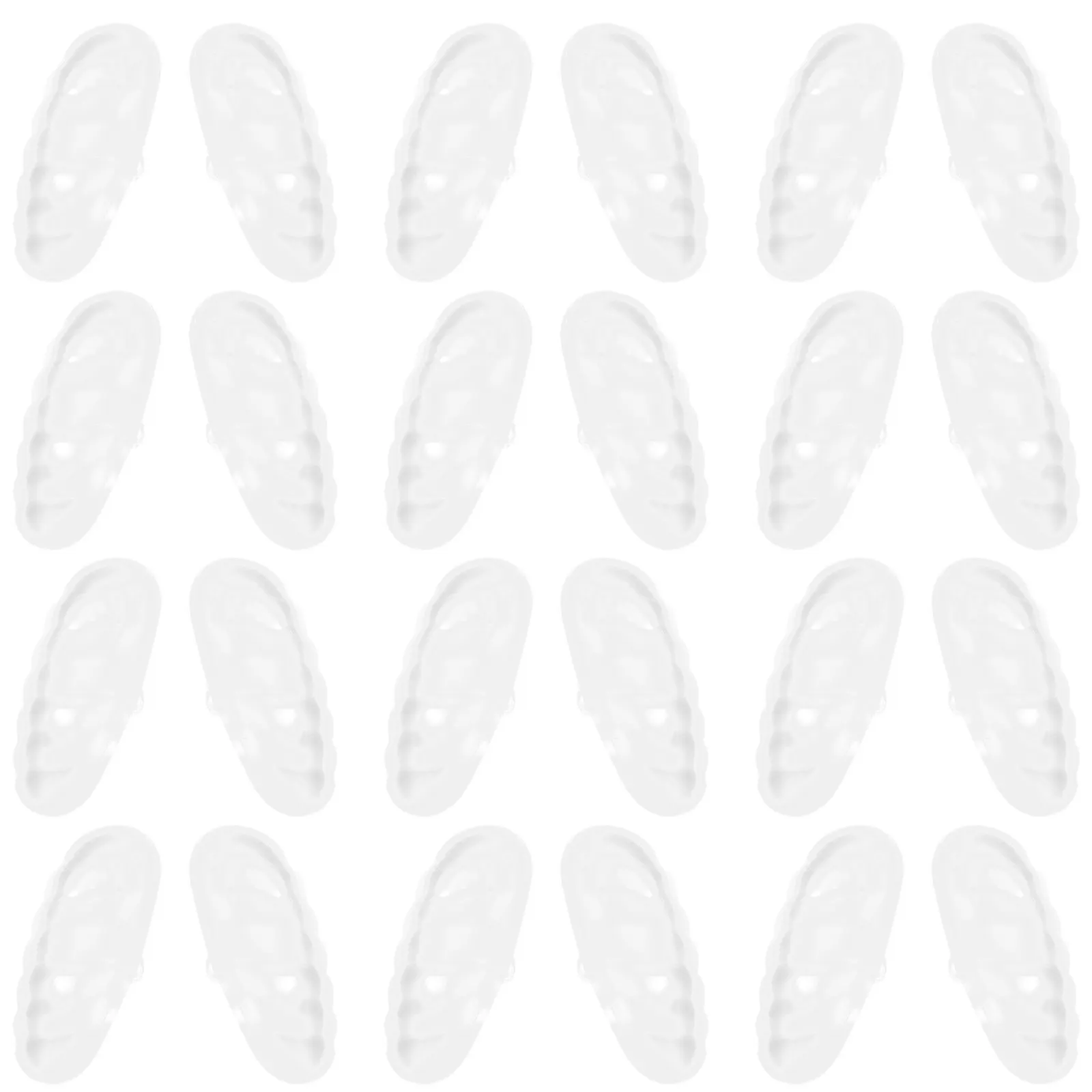 20 Pairs Brillen Antirutsch Pads Glasses Eyeglass Nose Soft for Eyeglasses Ersatzteile
