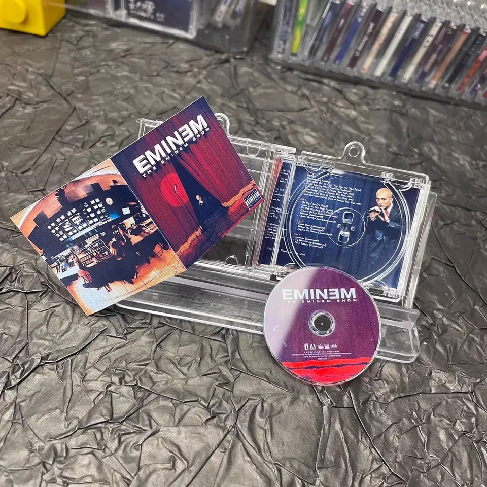 Hip hop Slim Shady MINI Music CD NFC Keychain Play Song The Eminem