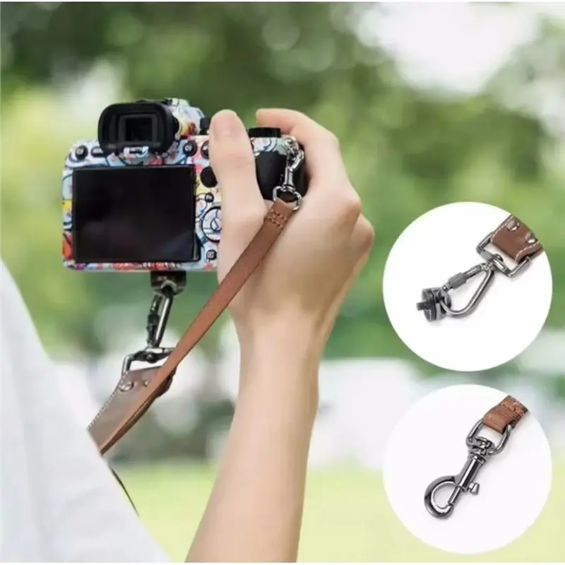 2026 New-Leather Camera Chest Rig Universal Double Camera Harness Quick-Release Buckles For Photographers Carrier Strap