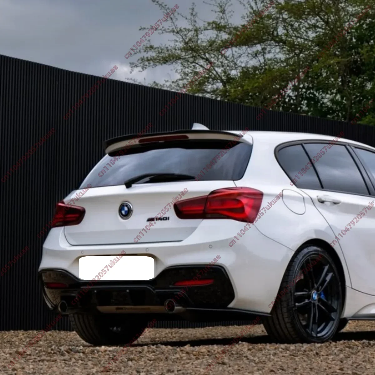 Rear Spoiler for BMW 1 Series F20 F21 2011-2020 Glossy Black ABS Guard Protective Car Trunk Roof Tail Trim Wing ABS Body Kits