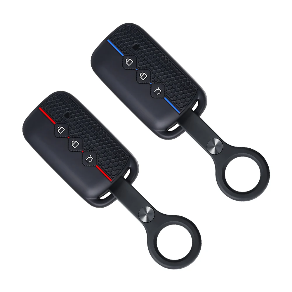Car Silicone Remote Key Case For Chevrolet AveoTrax Groove Captiva 2024 Wuling Hongguang S Baojun 510 730 360 560 RS-5 530 630