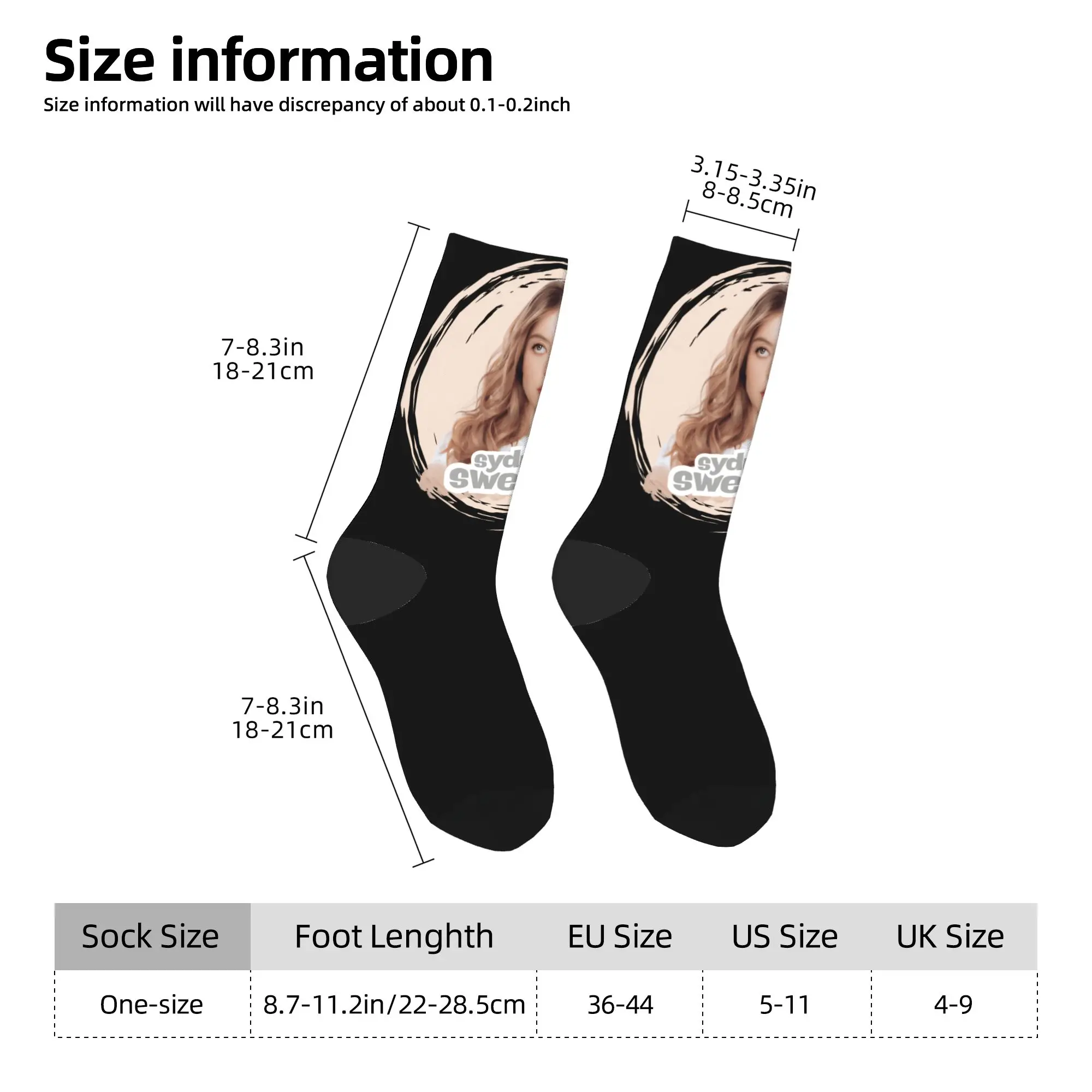 جوارب سيدني سويني المضادة للانزلاق، جوارب رياضية ناعمة للاستخدام الخارجي، جوارب ربيعية بتصميم عصري