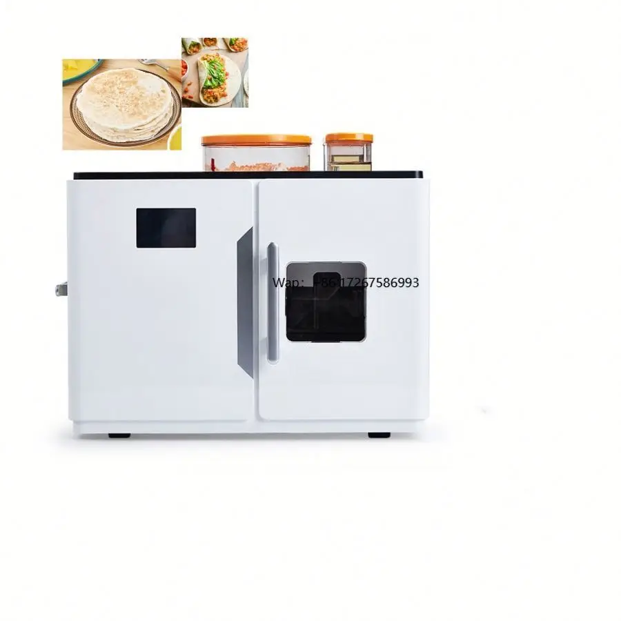 

Fully Automatic Intelligent Electric Flatbread Roti Maker Home Robot Pancake Crepe Maker Machine Plate Use 110v 220v