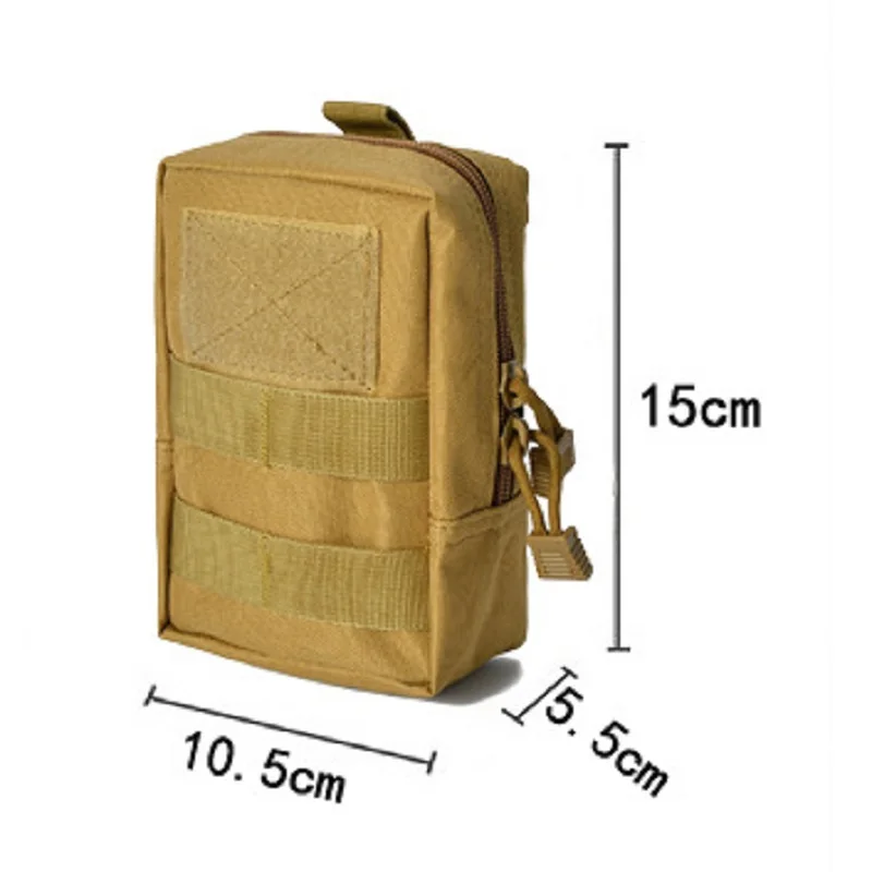 Outdoor Tactical Medical Bag MOLLE Accessory Bag Multifunctional Tool Bag Outdoor Miscellaneous Bag Survival Kit First Aid Kits