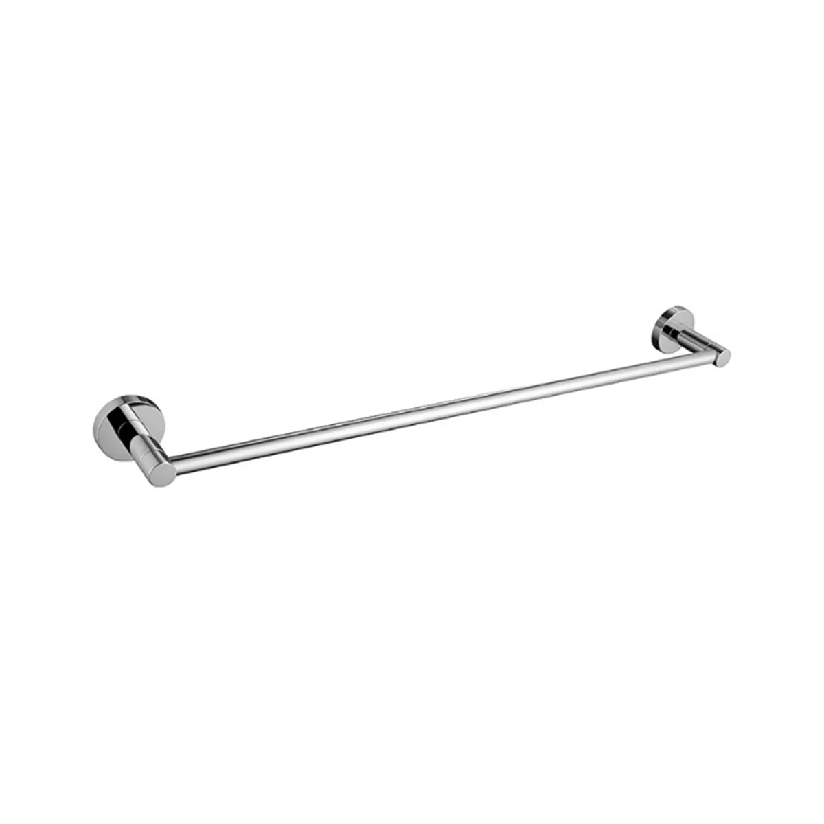 

Single Towel Bar Full Copper Chrome Plating Bathroom Kitchen Towel Holder Dual Towel Rod Rustproof Wall Mount Brushed