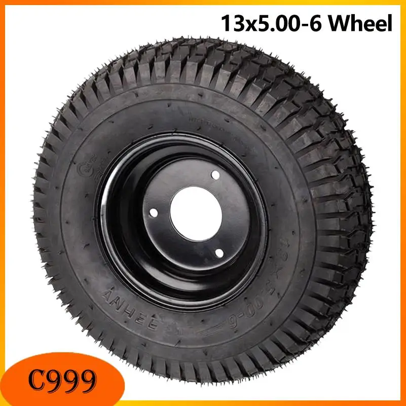 

Черные диски 13x5.00-6, усиленные бескамерные противоскользящие вакуумные шины для квадроциклов, картов и гольф-каров