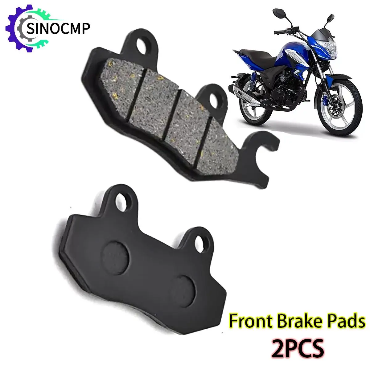 

2Pcs Motorcycle Front Brake Pads For Italika 150 170 200 250 Z FT RT RC DM 150SZ 150Z 170Z 200Z 250SZ 250Z FT150 RC150 GP FT150G