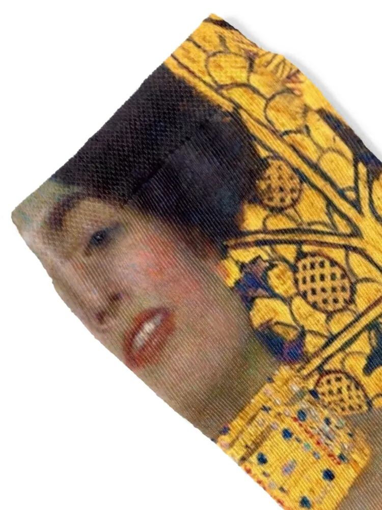 Gustav Klimt Judith I, 1901 Socks halloween snow Stockings Running Men Socks Luxury Brand Women's