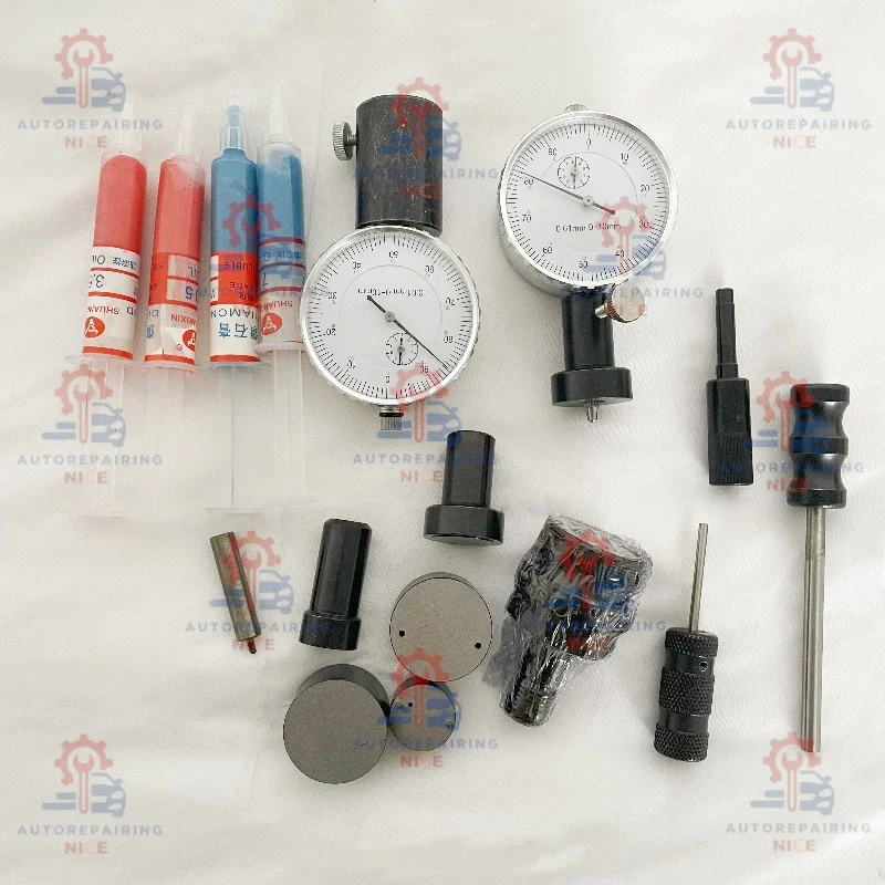

7135-588 E1 E3 2 Pin 4 Pin Diesel Injector Valve Grinding Stroke Measuring Repair Tool for Delphi Volvo