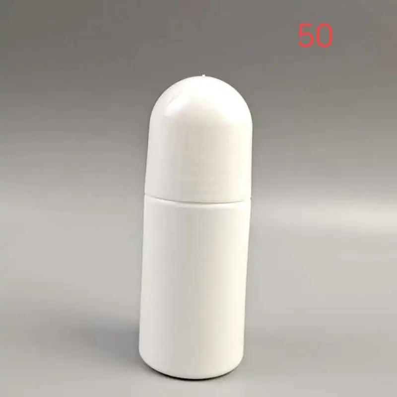 10Pcs 30ml/50ml/100ml Plastic Roller Ball Essential Oil Bottles Mist Container Travel Refillable Bottle DIY Deodorant