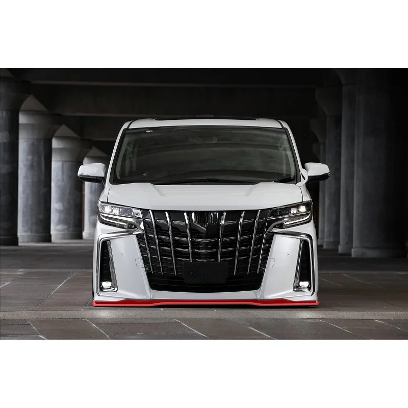 Suitable for Alphard 30 Series Late Model SC Japan KUHL Front Side Skirt Rear Lip RSⅡ Style Airflow Kit Surround