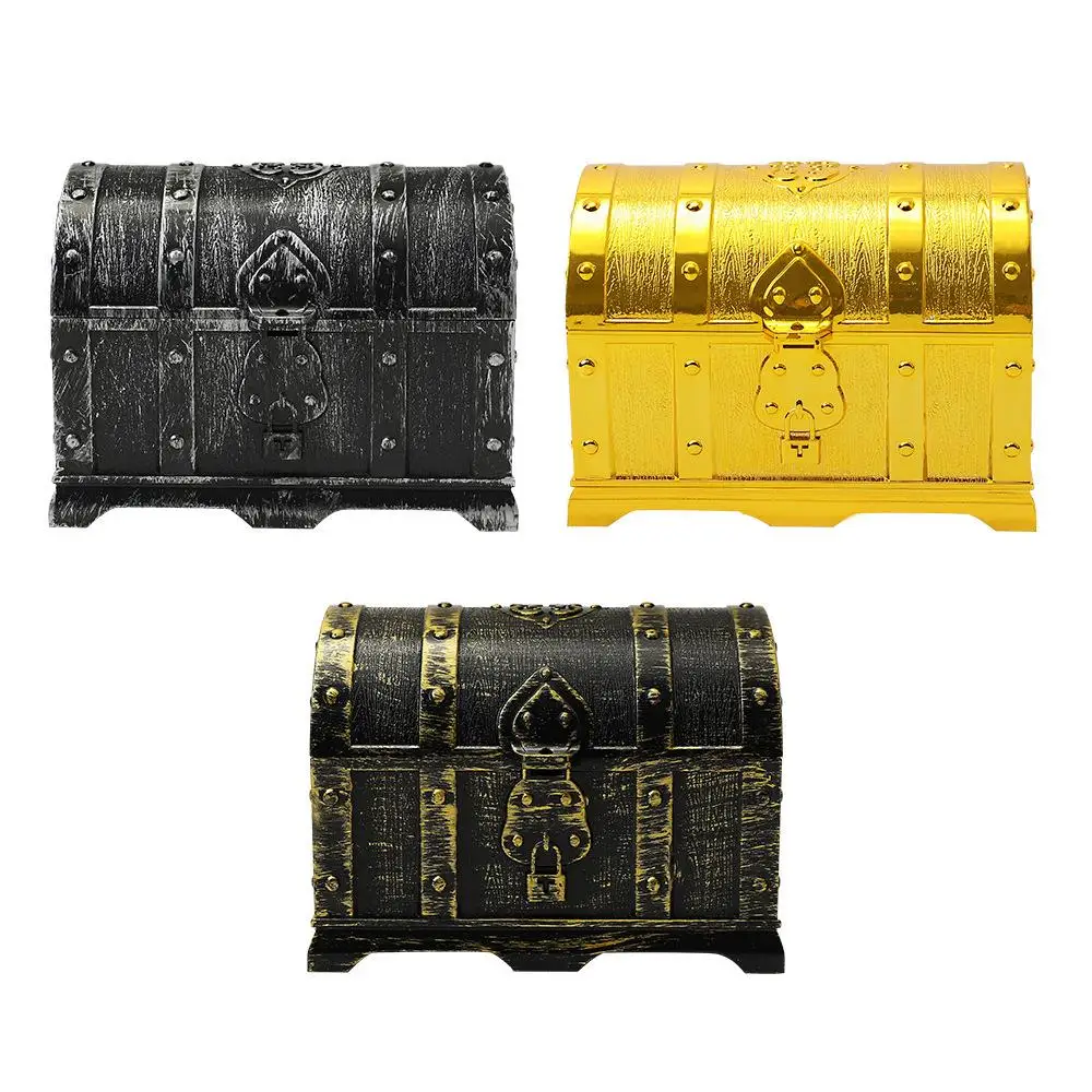 loween Stage Performance Props Arc Treasure Box Vintage Lo Jewelry Storage Chest Multi-Purpose Storage Box for Women