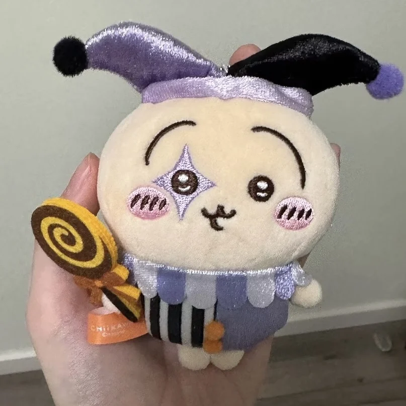 NEU Chiikawa Rakko Co-Branding Fantasy-Zirkus-Serie Plüsch-Schlüsselanhänger Niedliche Momonga Kurimanju Zirkus-Taschenanhänger Geschenkspielzeug für Mädchen