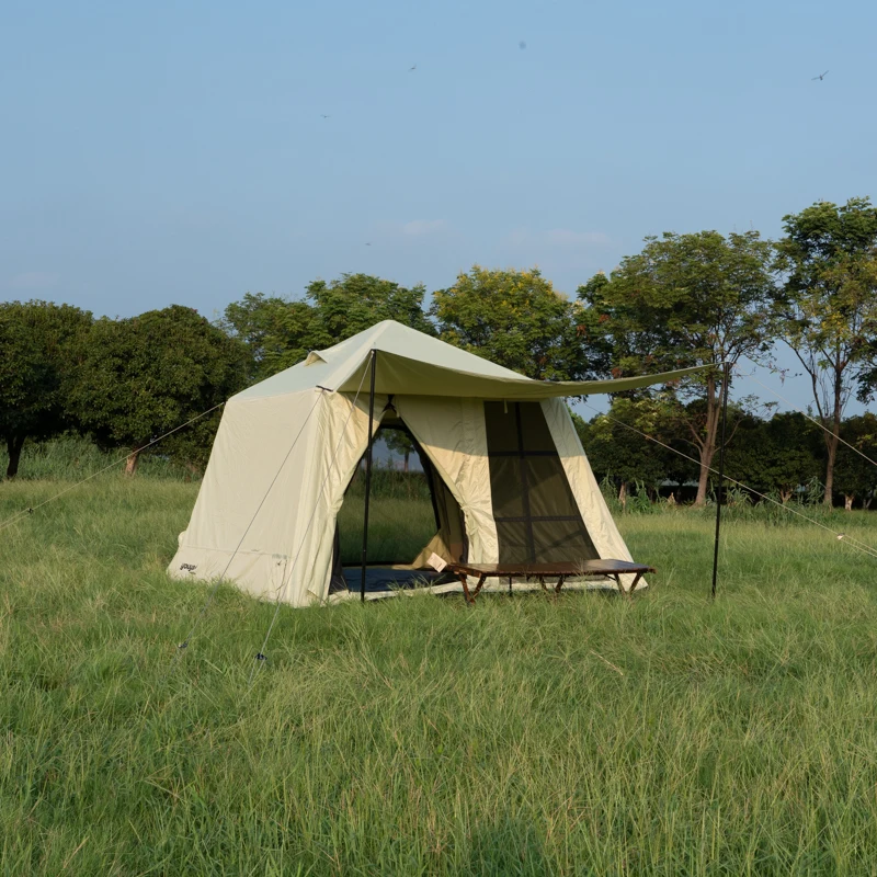 

China Factory Cheap 2 Person Waterproof Inflatable Family Camping Tent For Outdoor Picnic
