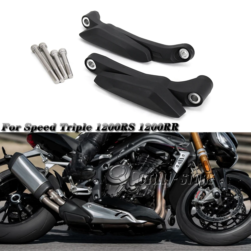 

Motorcycle Accessories Falling Protection Frame Slider Fairing Guard Crash Pad Protector For Triumph Speed Triple 1200RS 1200RR