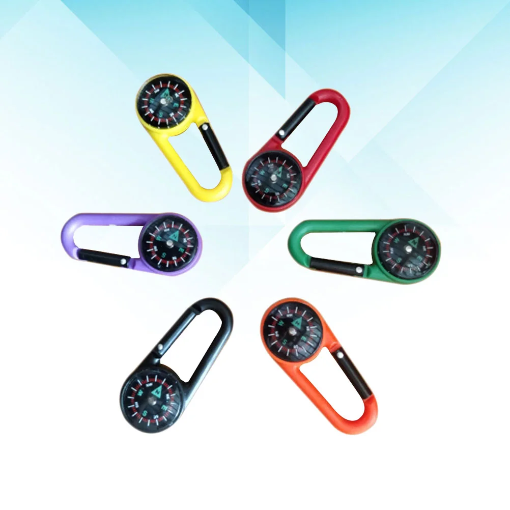 

6 Pcs Climb A Tree Child Carabiner Toy Keychain for Keys Travel Gear 680X300X100CM Abs Climbing