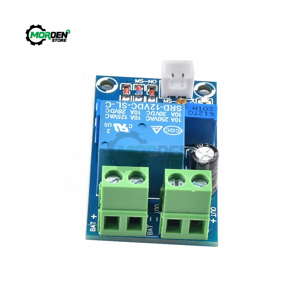 Storage Battery Relay Module 12V Battery Low Voltage Cut off Automatic Switch On Recovery Protection Module Power Supply