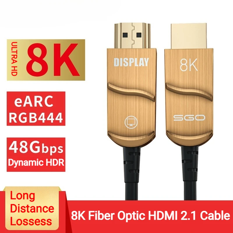 8K Fiber Optic Hdmi… - image