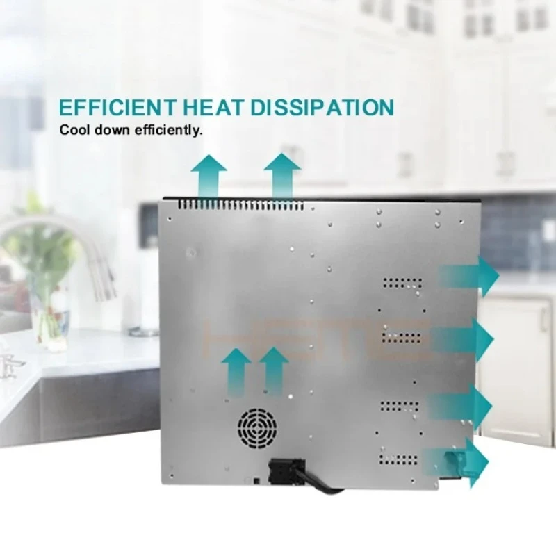 สินค้าใหม่ เครื่องใช้ในครัว เตาแก้ว 4 หัวเตา แบบไฮบริด พร้อมหัวเตาแก๊ส/เหนี่ยวนำ/เซรามิก