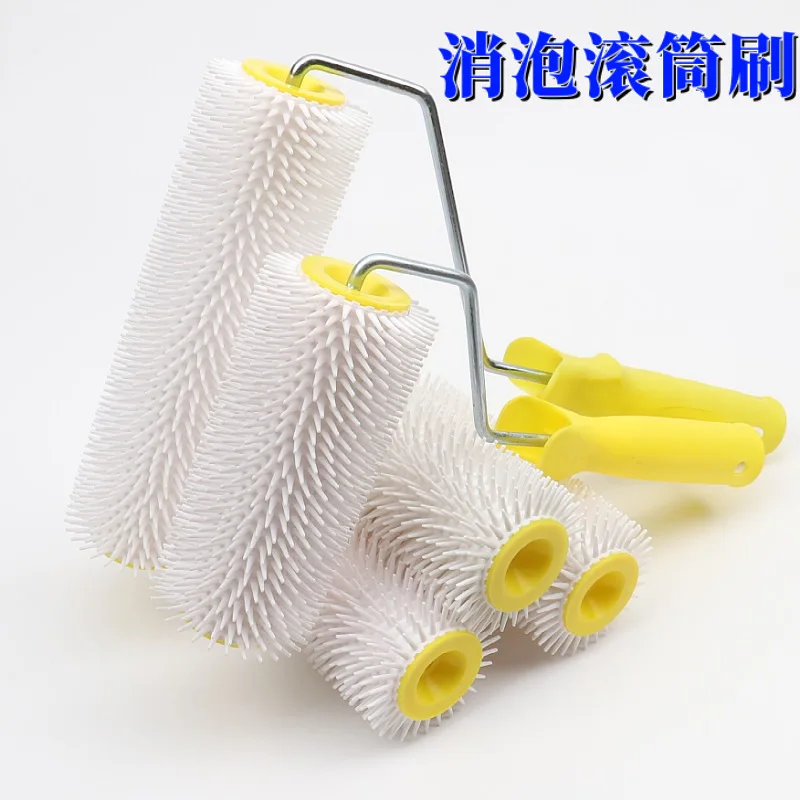 Defoamer roller floor paint tool self leveling cement air release roller needle punched roller self leveling defoamer