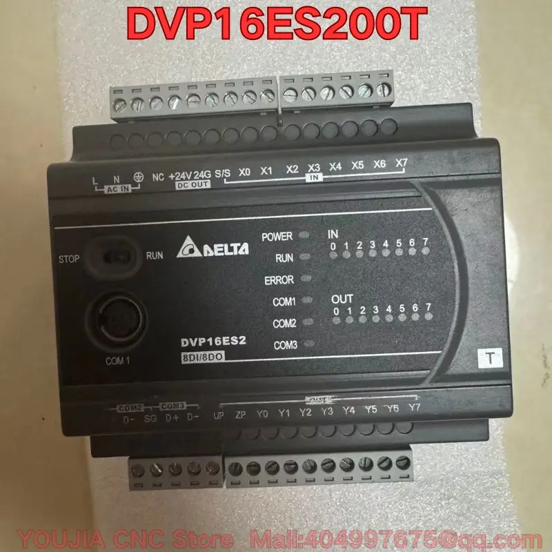 

Бывший в употреблении функциональный тест модуля ПЛК DVP16ES200T обычно