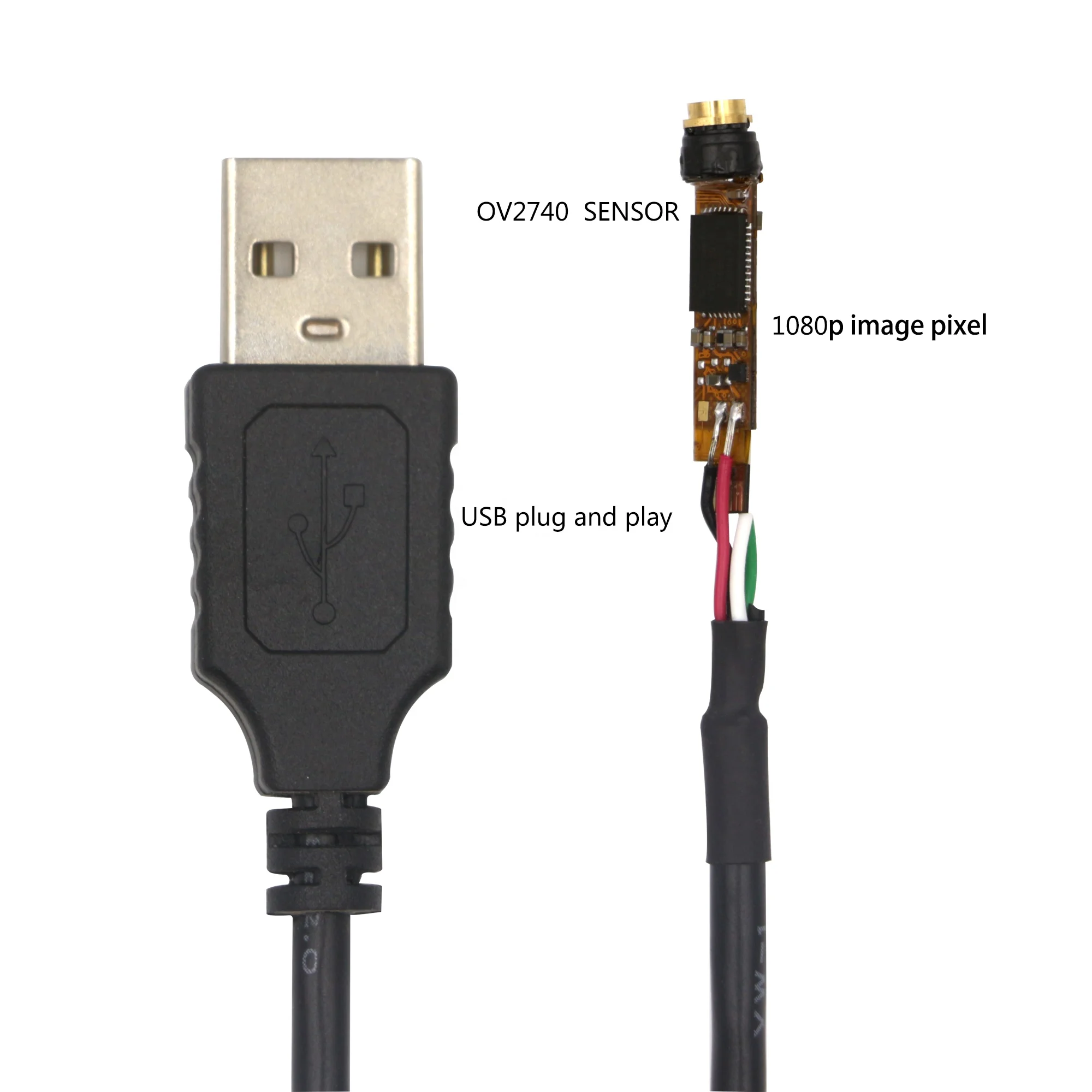 5.5MM 1080P 60fps 1/6inch cmos sensor 140degree Industrial Medical Endoscope Camera Module 2mp with infrared filter