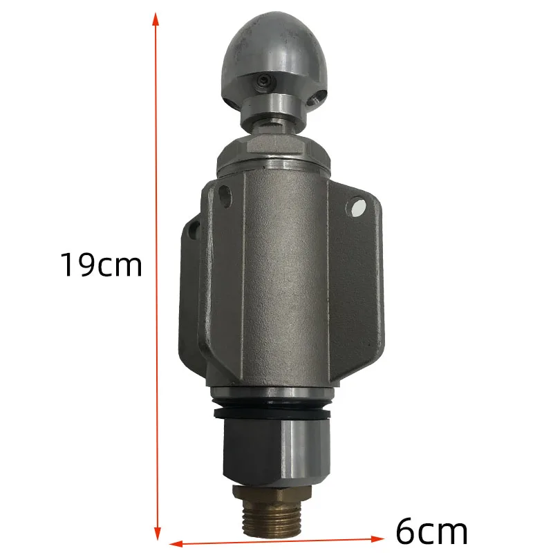 High Pressure Rotating Blowdown Pipe Cleaning Nozzle Spray Rotating Tank Cleaning Nozzle