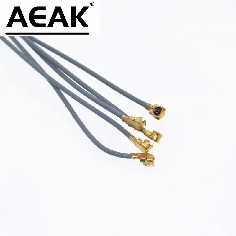 2.4GHz WIFI Antenna 3dbi Ufl IPX Connector Brass Inner Aerial 29cm Length 1.13 Cable HLK-RM04 ESP-07