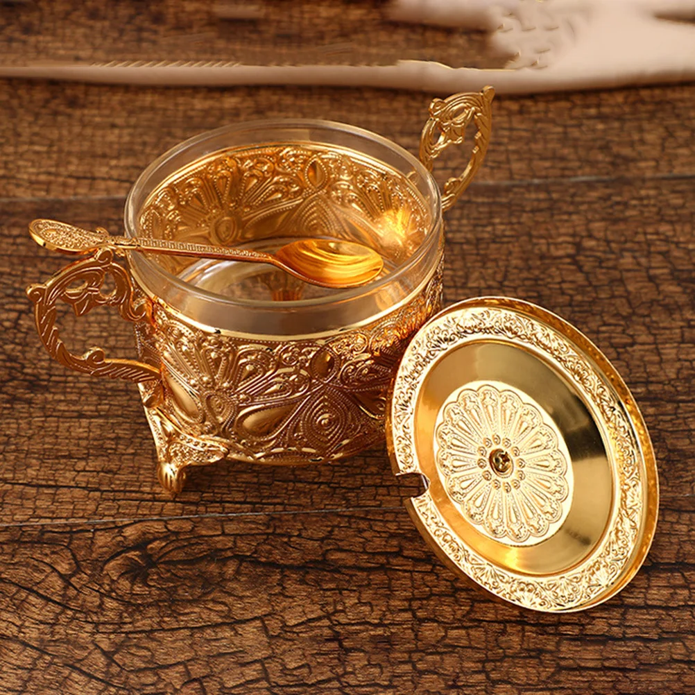 

Kitchen Spice Jar Household Seasoning Jar Sugar Container Honey Condiment Holder Simple Convenient to Use