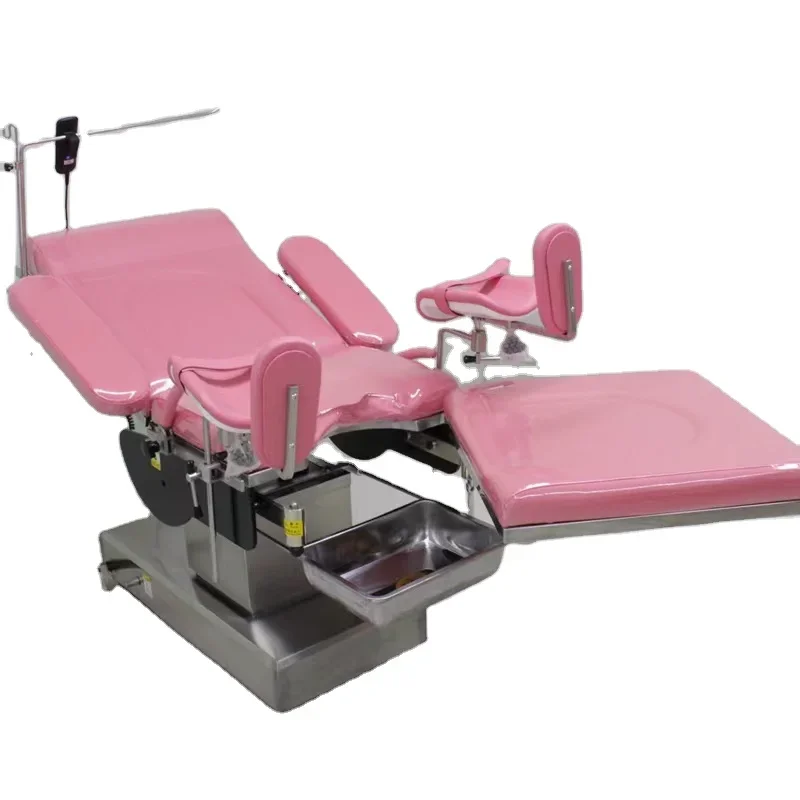 

Hospital Manual Hydraulic Adjustable Obstetric Table Gynecology Delivery Surgical Bed With Leg Holder Price