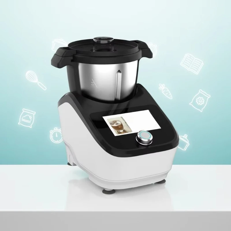 Large-capacity household kitchen appliances, multi-functional electric smart food processors, cooking robots